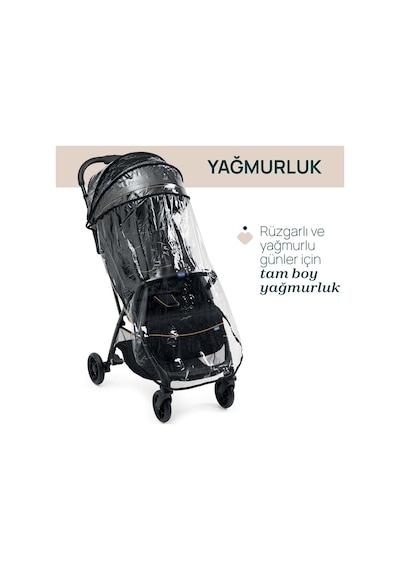 Chicco Glee Bebek Arabası Uneven Black 08087068730000