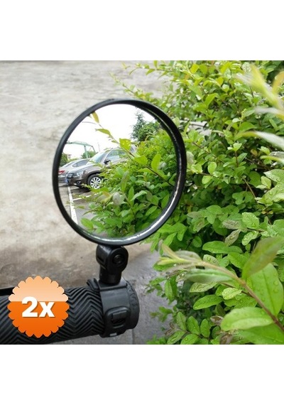 2 Adet Geniş Açılı Scooter Bisiklet Dikiz Aynası