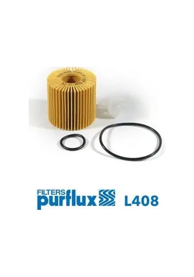 Toyota Yaris Yag Filtresi 1.33 2012-2017 Purflux L408