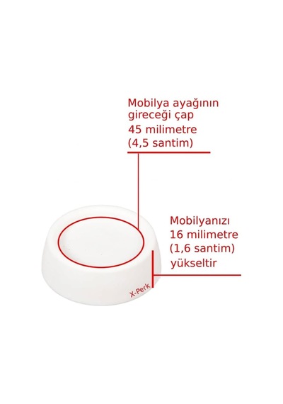 Çamaşır Makinesi Titreşim Önleyici Kauçuk Ayak 4 Adet Standart
