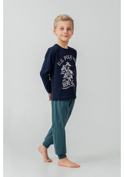 U.S. Polo Assn. Erkek Çocuk Pijama Takımı Baskılı Lacivert Uzun Kol Pijama Takımı Us2637-c-v2 Us2637-c-v2 U.S. Polo Assn. Erkek Çocuk Pijama Takımı Baskılı Lacivert Uzun Kol Pijama Takımı Us2637-c-v2 Us2637-c-v2
