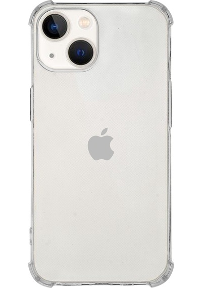 Apple Uyumlu iPhone 13 Köşe Korumalı Airbag Antishock Silikon Kapak