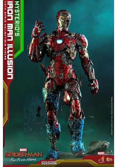 Hot Toys Mysterio's Iron Man Illusion Sixth Scale Figure - MMS580 906794 - Spider-Man: Far From Home