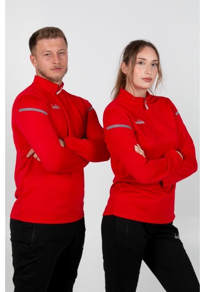 Diadora Alto 25 Antrenman Eşofmanı Tek Üst Kırmızı