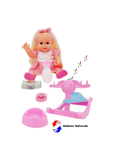 Global Toys Panda Salıncaklı Altını Islatan Bebek Türkçe Masal Anlatır