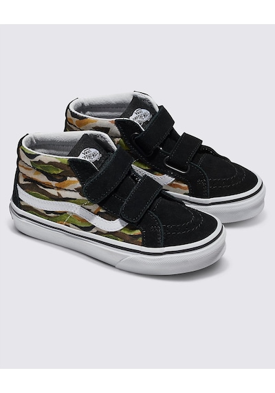 Vans Uy Sk8-mid Reissue V Siyah Yeşil Erkek Çocuk Spor Ayakkabı Karışık