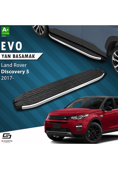 S-dizayn Land Rover Discovery 5 Evo Krom Yan Basamak 193 Cm 2017 Üzeri A+ Kalite