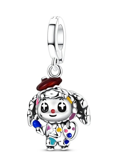 Miniş Labubu Sallantılı Charm Gümüş