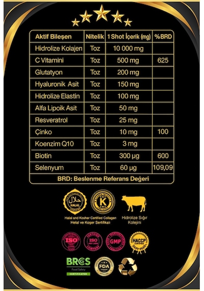 Dr. Sammy's Collagen Impact Plus Hidrolize Sığır Kolajeni 30 Shot