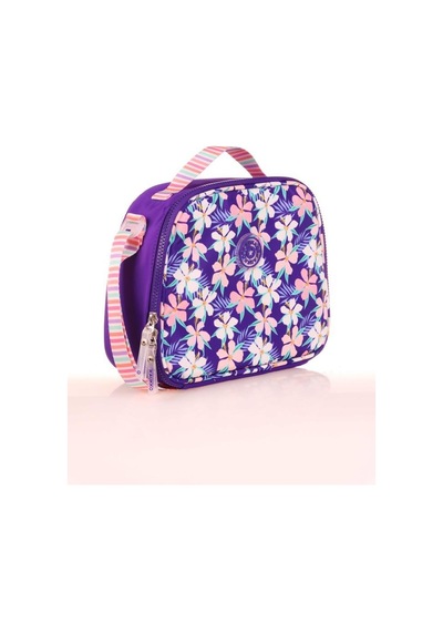 Kaukko Double Stripe Beslenme Çantası Purple K9038