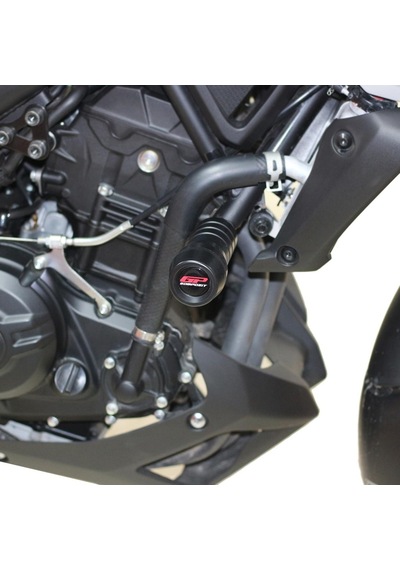 GP Kompozit  Yamaha MT-25 2015-2024 Uyumlu Motor Koruma Takozu Siyah