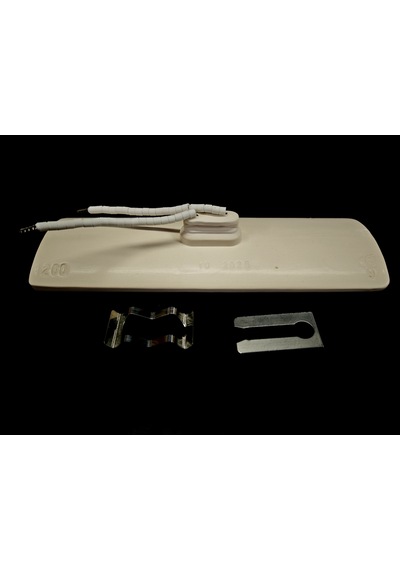 Sern 245x80mm 1200w 230v Beyaz Lsc/2 Model Konkav İnfrared Seramik Isıtıcı Rezistans 1 Adet