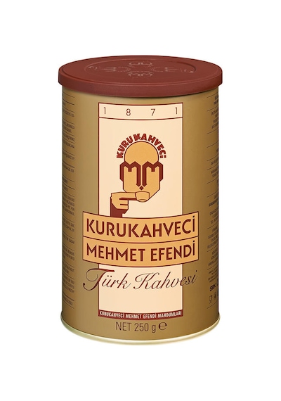 Kurukahveci Mehmet Efendi Türk Kahvesi Teneke 6 x 250 G
