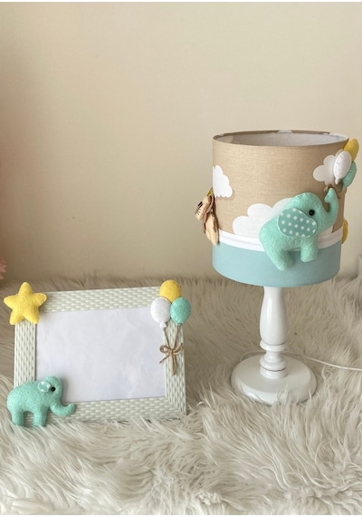 Erkek Veya Kız Bebek Çocuk Odası Kahverengi Bulutlu Mint Hayvan Figürlü Abajur Çerçeve Seti Mint Yeşili Kahverengi Erkek Veya Kız Bebek Çocuk Odası Kahverengi Bulutlu Mint Hayvan Figürlü Abajur Çerçeve Seti Mint Yeşili Kahverengi