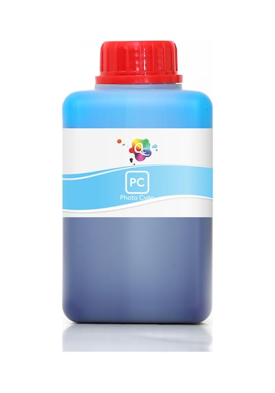 QC Canon PGI-9PC Kartuş Mürekkebi 500ml PC Photo Cyan Foto Mavi Pigment