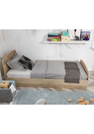 Soft Tek Kişilik Mdf Karyola - 90 x 190 CM Yataklarla Uyumlu