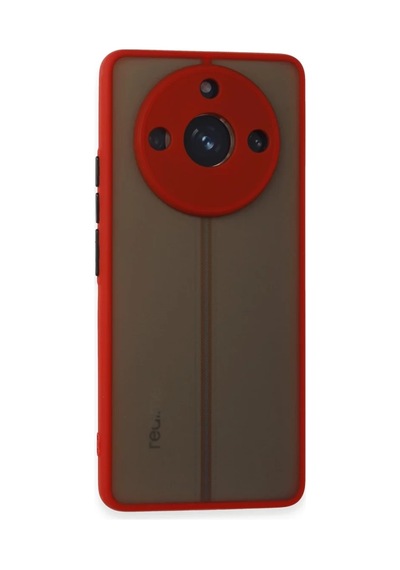 Realme 11 Pro Uyumlu Kılıf Montreal Silikon Kapak - Kırmızı