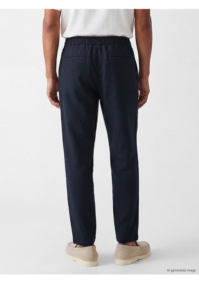 Lcw Vision Lacivert Regular Fit Keten Görünümlü Erkek Pantolon Lcw Vision Lacivert Regular Fit Keten Görünümlü Erkek Pantolon