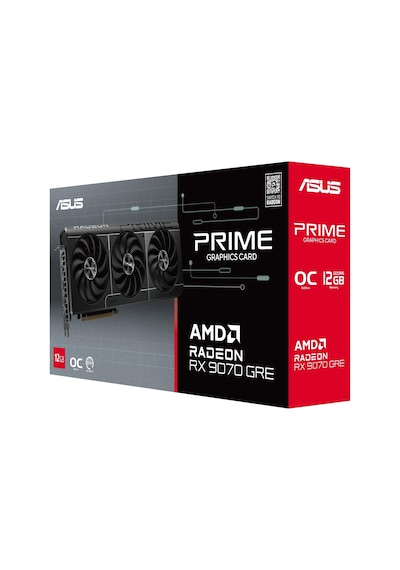 Asus Prıme Radeon Rx 9070 Gre Oc 12gb Gddr6 192 Bit 8k Gaming Ekran Kartı