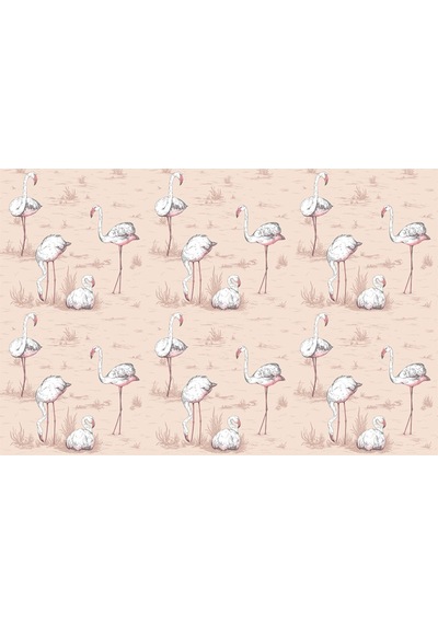 Flamingolar Duvar Kağıdı (459077303)