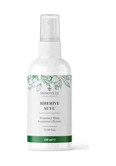 Monoville Biberiye Suyu 100 Ml Cam Şişe%100 Saf Ve Doğal Water Açık Beyaz