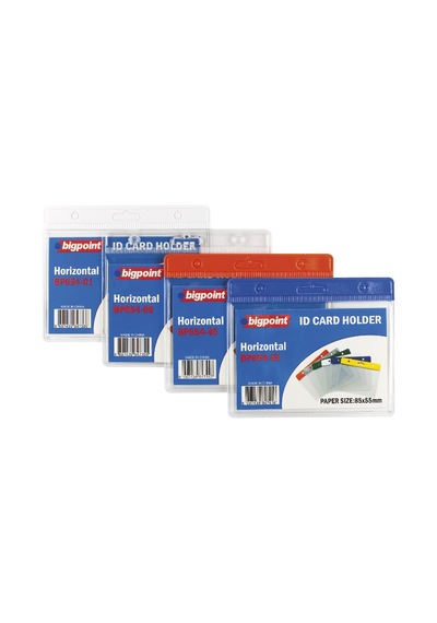 Bigpoint Kart Poşeti Yatay Beyaz 85x55mm X 10 Adet