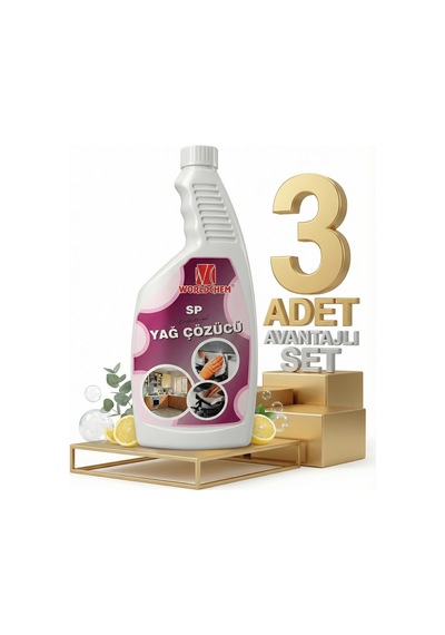 Worldchem Yağ Çözücü 3x500 Ml