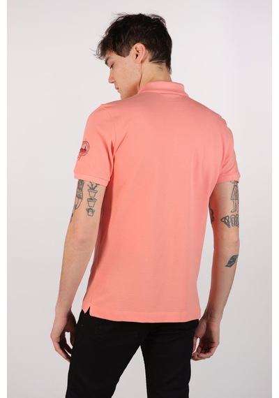 AR-MA Arma Erkek Büyük Beden Polo Yaka Tişört Y22374868701 Pembe
