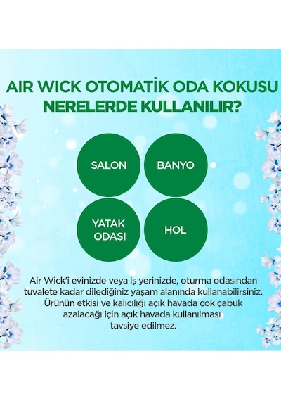 Air Wick Oda Kokusu Freshmatic Makine Yedek Spreyi Temizliğin Esintisi 3x250ml Temizliğin Esintisi