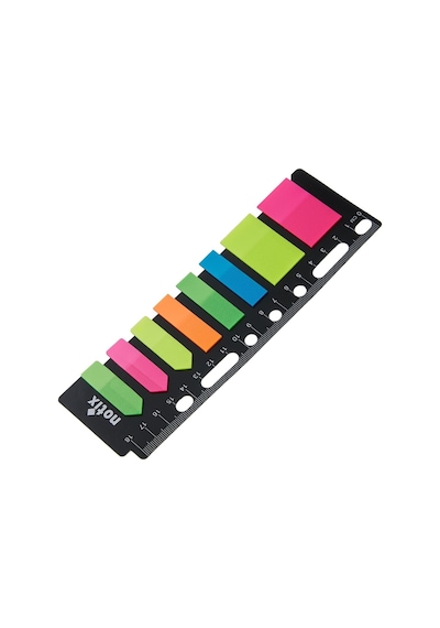 Notıx Index Ayraç 8 Renk X 20yp Cetvelli Plastik Post-it