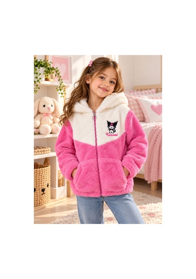 Uğur Bebe Kız Çocuk Peluş Hırka Kapüşonlu Cepli Yumuşacık Kışlık Pembe Krem Renk Hırka Kuromi Pembe Ekru Pembe Ekru Uğur Bebe Kız Çocuk Peluş Hırka Kapüşonlu Cepli Yumuşacık Kışlık Pembe Krem Renk Hırka Kuromi Pembe Ekru Pembe Ekru