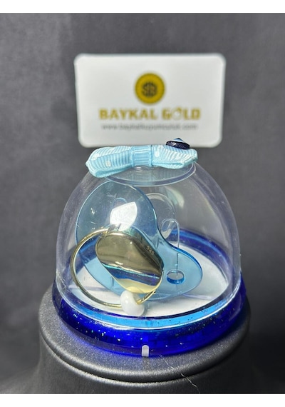 Baykal Kuyumculuk 14 Ayar Bebek Altın Emzik 1.60 Gr.
