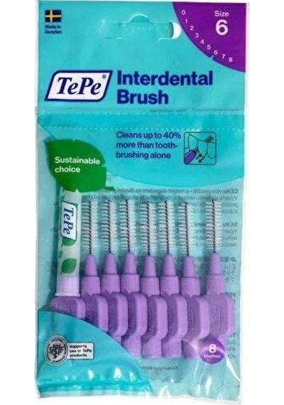 Tepe Interdental Brush 1.1 MM Arayüz Fırçası 8'li