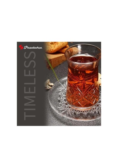 Timeless Çay Bardağı Ve Çay Tabağı Seti 12 Kişilik 24 Parça Diğer