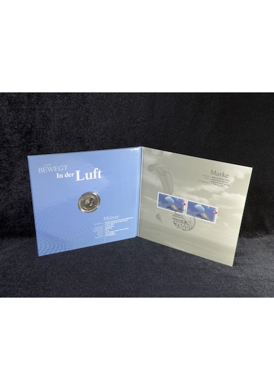 Numisfolder 2019 Almanya 10 Euro Hatıra Sikkesi & İlk Gün Damgalı Pul