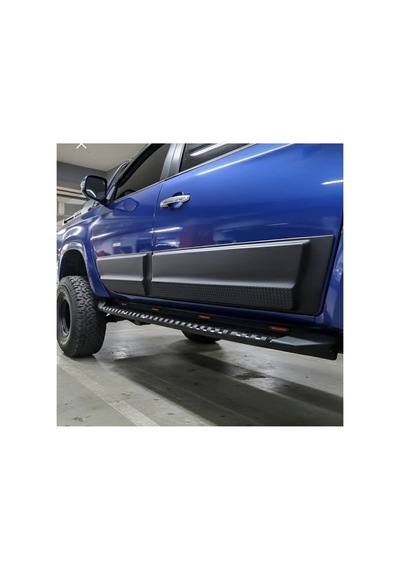 Mitsubishi L200 2015+ Kapı Koruma Seti Mat Siyah Kapı Yan Koruma / Kapı Kaplama