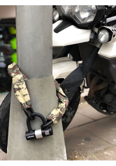 Armor 714Mv Militaryseries Sertifikalı Dövme Çelik Zincir+U Bar