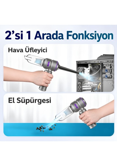 Castu Cs59 Plus Max 20000 Pa 100w Şarjlı Süpürge