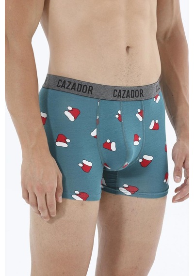Cazador Erkek Desenli Boxer 9303 Renkli 001