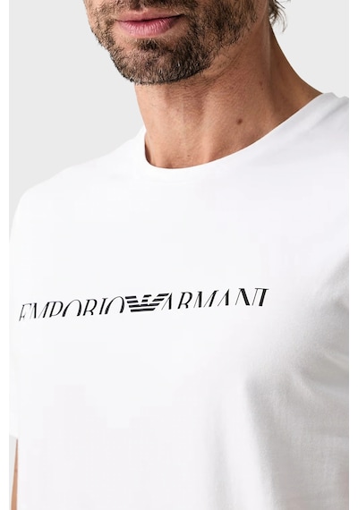 Emporio Armani Logolu Pamuklu Regular Fit Bisiklet Yaka T Shirt Erkek T Shirt Em000377 Af25030 U0002 Beyaz Emporio Armani Logolu Pamuklu Regular Fit Bisiklet Yaka T Shirt Erkek T Shirt Em000377 Af25030 U0002 Beyaz