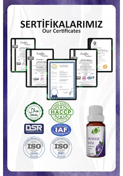 Menekşe Yağı Fragrant Violet Essential Oil 10 Ml.