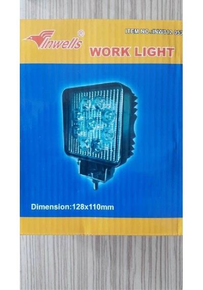 Off Road Kare 9 Led Sis Far Takımı