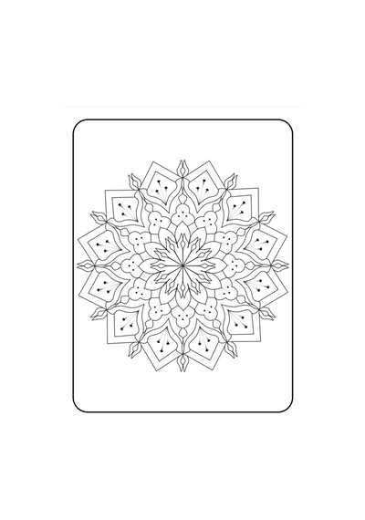 Çocuklar İçin Mandala Kitap Seti 200 Seçilmiş Mandala 2065