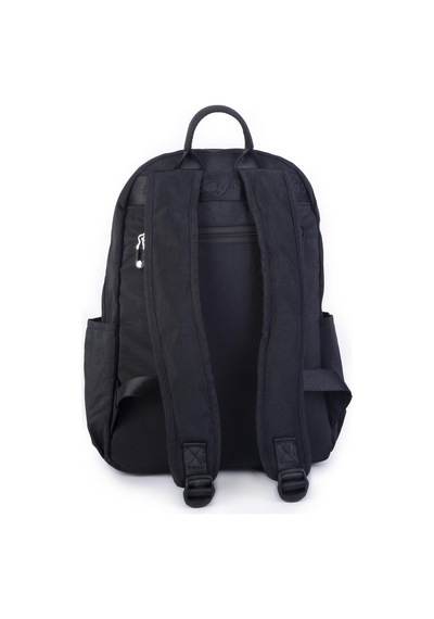 Nas Bag Unisex Büyük Boy Su Geçirmez Çok Gözlü Extra Hafif Sportif Sırt Çantası Siyah