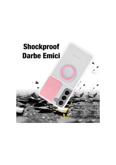 Sm Galaxy S21 Plus - S30 Plus Kilif Sürgülü Kamera Lens Korumali 554322819