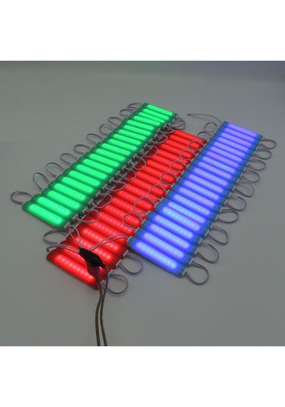 Sunlight Ekstra Parlak Işık Parmak Led 9 Led 20 Modül 12V 3 Renk