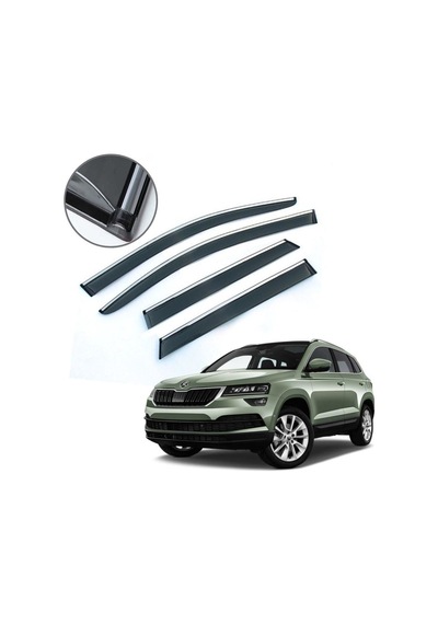 Niken Skoda Kamiq 2018- Kromlu Cam Rüzgarlığı 4 Lü