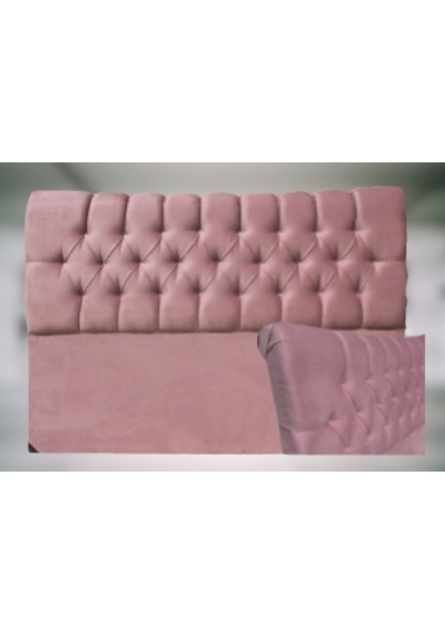 Başlık ALC VENÜS Model 150cm Baby Face Kumaş Modern Kapitone PEMBE Renk El Yapımı