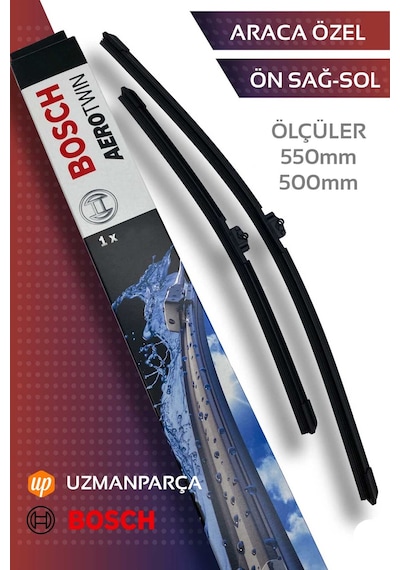 Bosch 3397118905 550 Mm + 500 Mm Muz Tipi Aerotwin Ön Silecek Seti