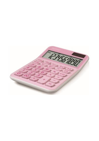 Sharp EL-M335BPK 10 Hane Masaüstü Hesap Makinesi - Pembe